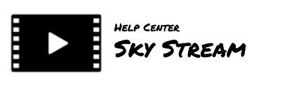 Sky Stream ヘルプセンターのホームページ